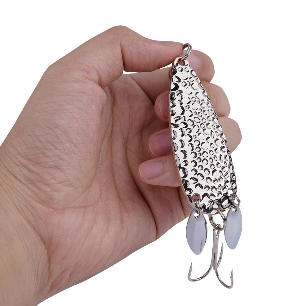 spinnerbait fishing lure spoon artificial bait (11)