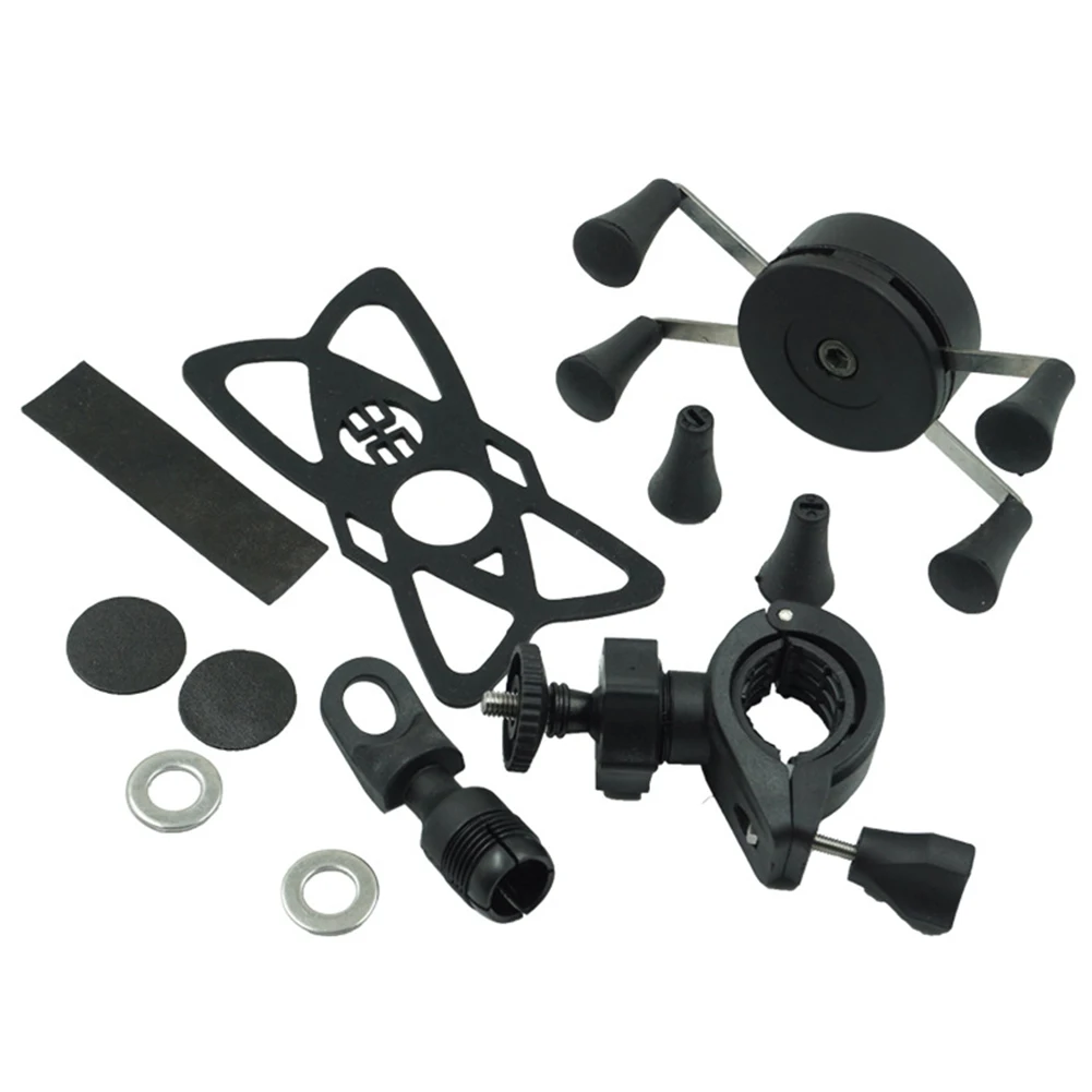  Mountainbike Griff Halterung Radfahren Unterstützung Durable 360 Rotierenden Telefon Halter Grip Un