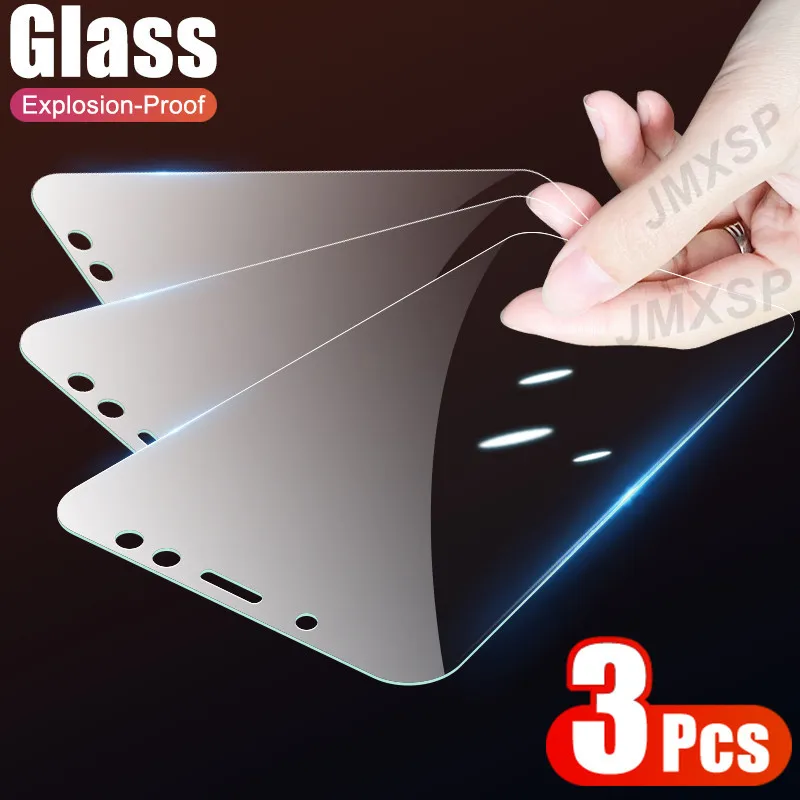 3 piezas de vidrio protector para Samsung Galaxy J3 J5 J7 A3 A5 A7 2016 de 2017 de vidrio templado para Samsung S7 J2 J4 J7 J5 Core Prime de vidrio