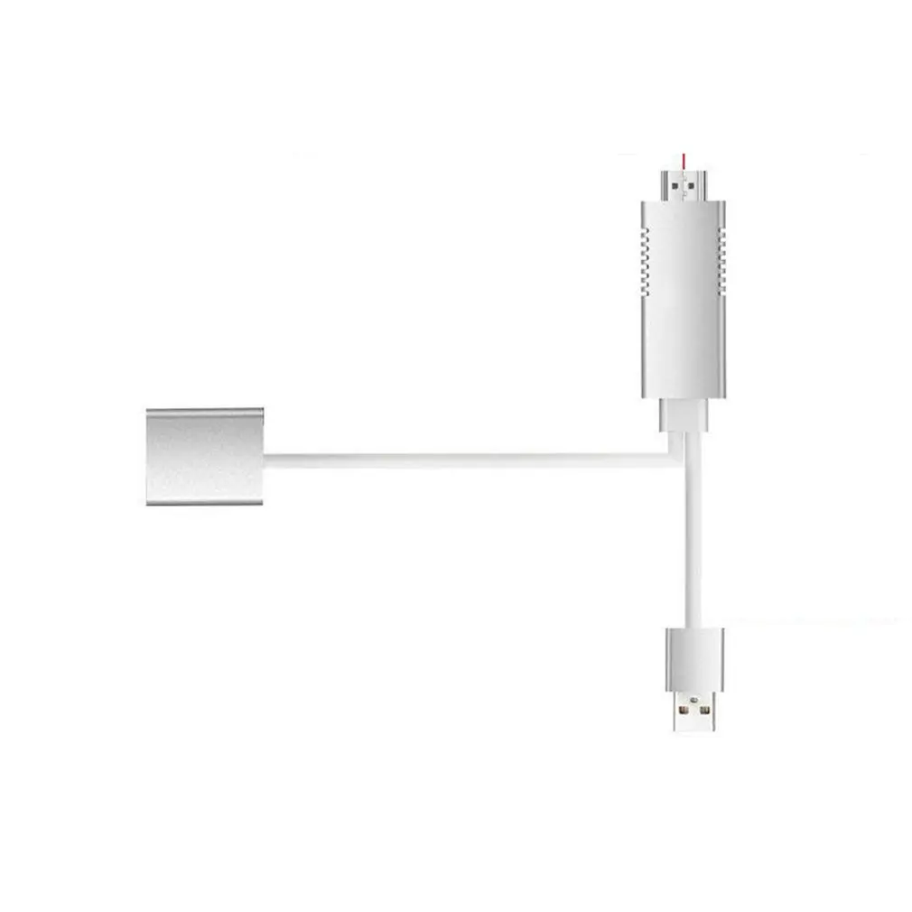 1 м аудио кабель зеркалирование умный кабель HDTV AV телефон к ТВ адаптер для samsung iPhone iPad
