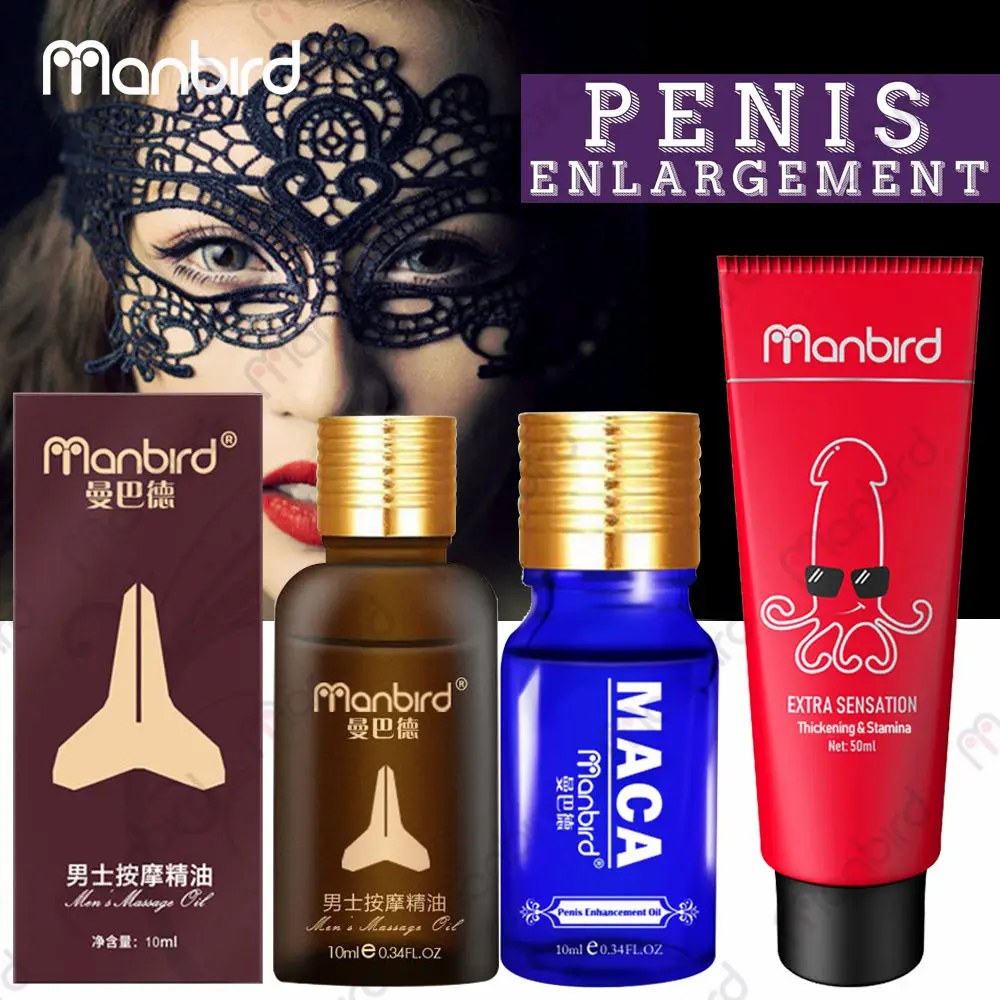 2Pcs Cream Extender Sexual Products Penis Enlargement Oil Men Delay Sex Time Dick Size Enlarger Erection Aphrodisiac Massage Gel