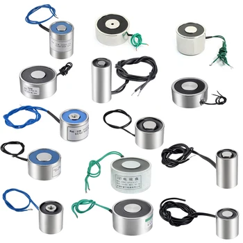 

uxcell 6W 180N Sucking Disc Solenoid Lift Holding Electromagnet