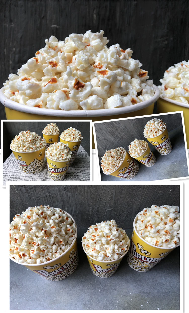 dummy plastic foods display props fake corn popcorn models food simulation popcorn model display snack street food sample