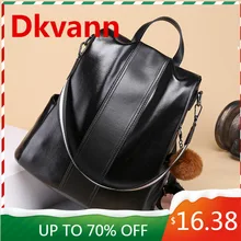new style backpack girl one bag lady backpack backpack casual high-quality female bag lady leather bag bag girl  Backpack woman