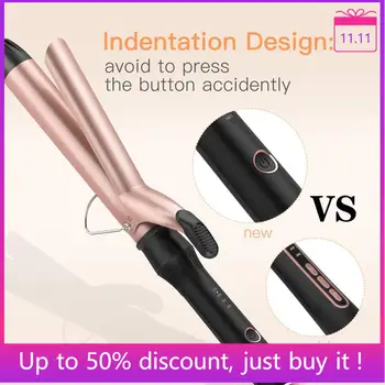 

Barrel Curling Irons Curler 1.25 inch Hair Curler Ceramic Coating Barrel Anti-scalding Insulated Tip for All Types Hair Styler