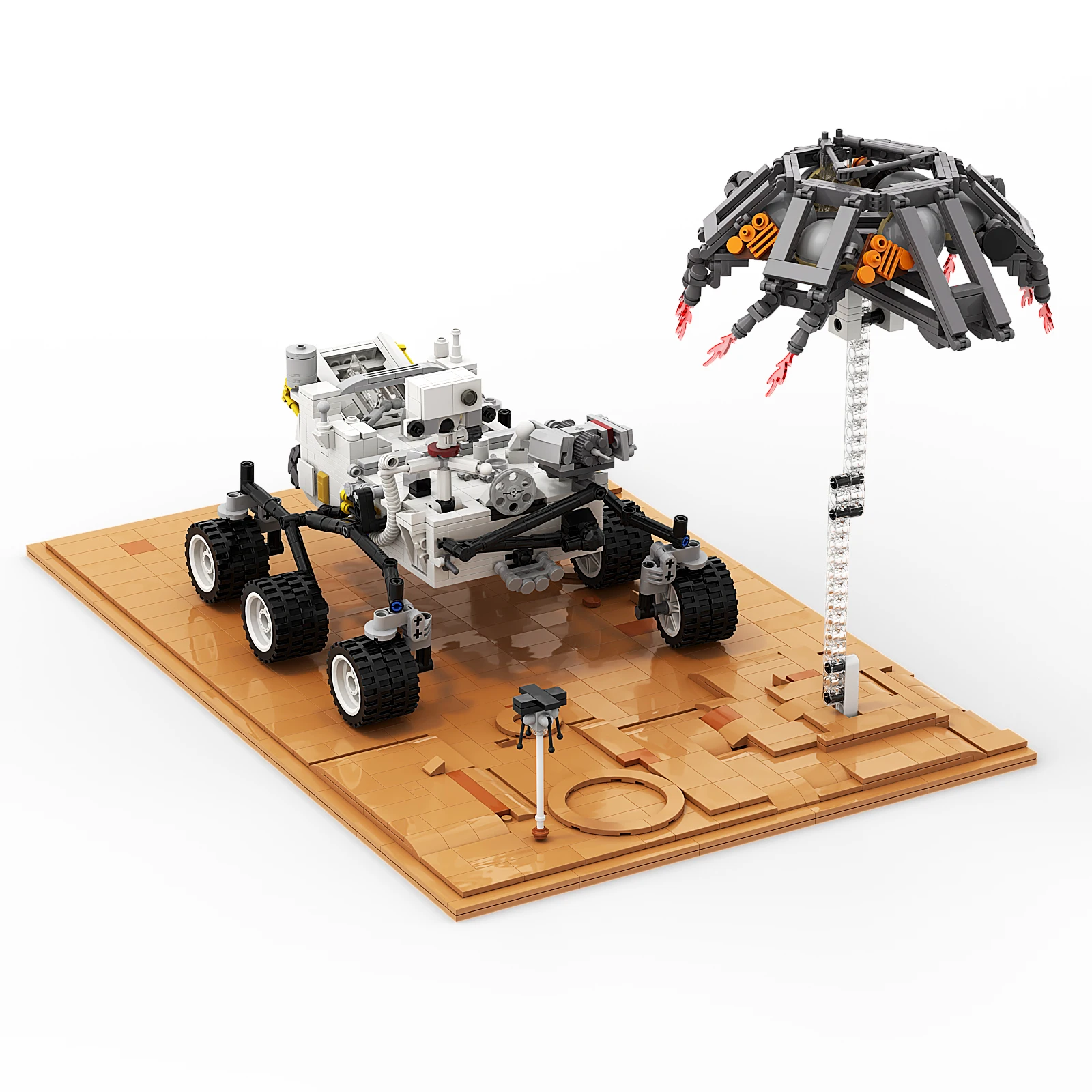 Space Rocket Navetta Lancio Profondo Nave Internazionale Mars Modello Pazienza Kit Di Costruzione Mattoni Giocattoli Per Bambini Navicella Spaziale
