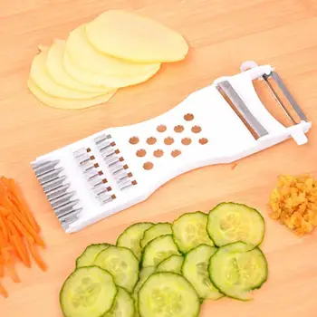 

1pcs Vegetable Graters Chopper Fruit Peeler Stainless Tool Gadgets Family Kitchen Modern Steel Kitchen G8R3