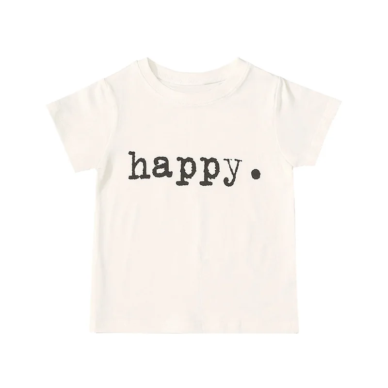 Babyinstar/Детские футболки для девочек, костюм топы для девочек на день рождения, детская одежда футболка для мальчиков брендовая рубашка на День Благодарения для девочек