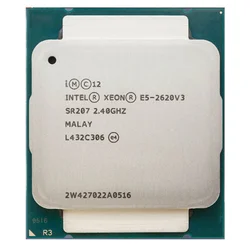 Xeon – processeur e5 2620 V3 E5 2620v3 e5 2620 V3 LGA 2011 v3, 6 cœurs, 2.40 GHz, 15 mo, 85 W, p/n: e5 2620v3 