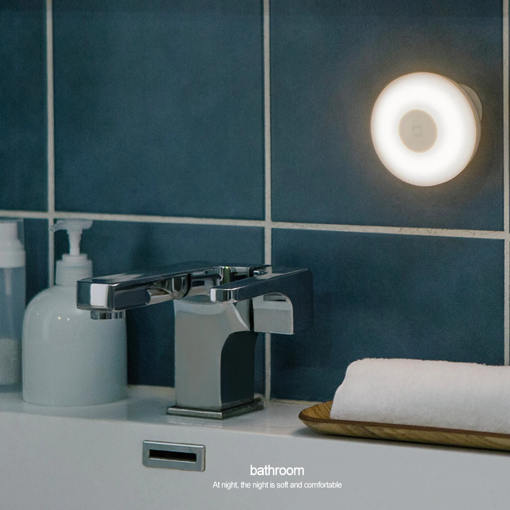 Xiaomi Mijia светодиодный ночной индукционный свет 2 Регулируемый Brightnes с магнитной основой 360 Вращающийся умный инфракрасный датчик движения свет