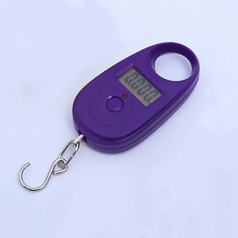 

25kg Home Electronic Scale Digital Display Hook Hanging Portable Kitchen Backlight Multifunctional Measuring Tool Led Mini