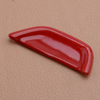 

Car Red ABS Armrest Storage Box Switch Button Cover Trim Decoration Fit For Dodge Challenger 2015 2016 2017 2018 2019