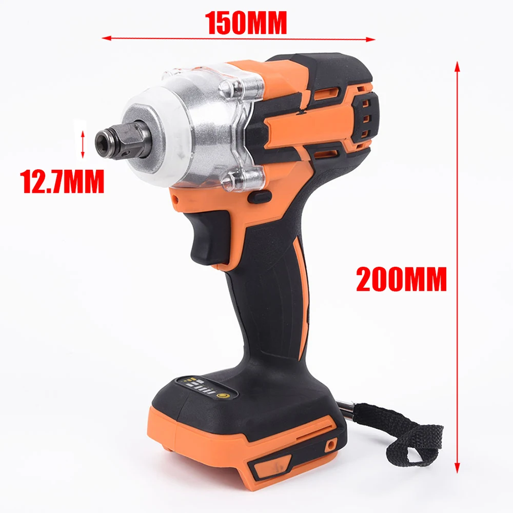 

520Nm 1/2inch Cordless Impact Wrench Body No Batteries For Makita 18V Battery Impact Wrench Body (without Battery)