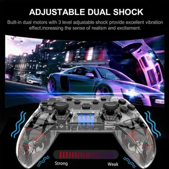 

Transparent Wireless Switch Controller For Nintendo Games Lite, Switch/Switch Control Joystick Remote Switch Pro Gamepad N6Z7