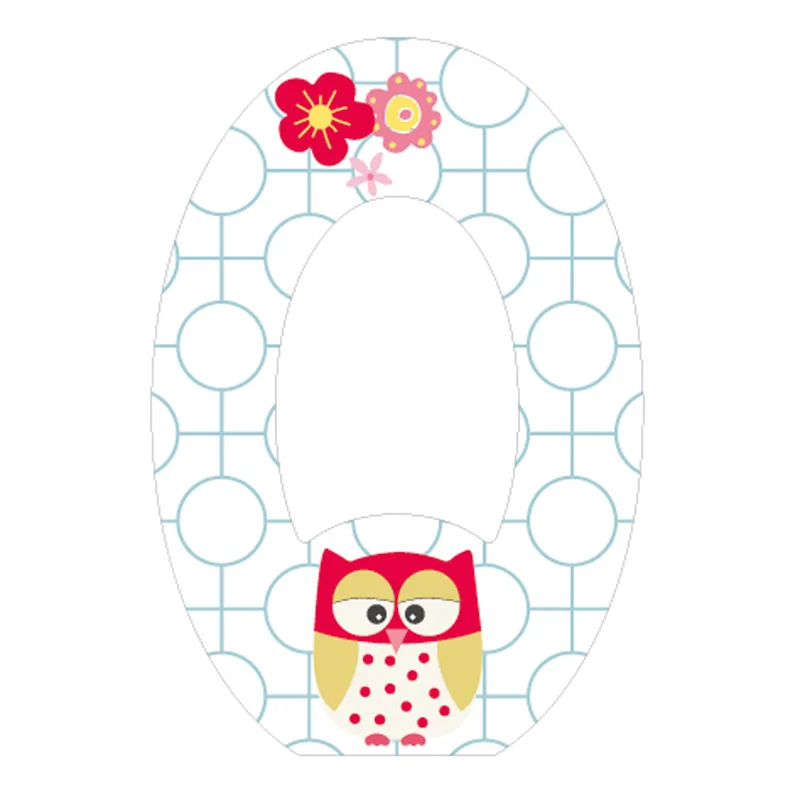 O Tofok 1 шт. мультяшная 3D Сова 26 букв DIY украшение для дома милая детская комната Искусство ремесло комбинация детская головоломка наклейка - Цвет: O