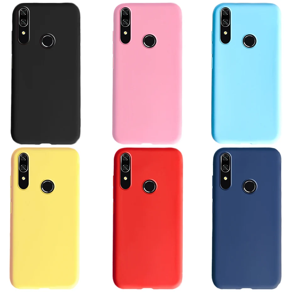 Чехол для Huawei P Smart Z простой силиконовый мягкий чехол из ТПУ телефона PsmartZ Φ STK LX1 6