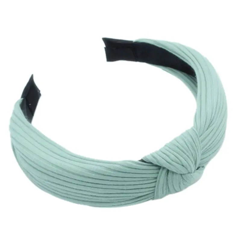 Vintage Boho Twist Bowknot Center Wide Headband Thread Ribbed Knit Elastic Hair Hoop Bright Candy Color 1 Vintage Boho Twist Bowknot Center Wide Headband Thread Ribbed Knit Elastic Hair Hoop Bright Candy Color 2