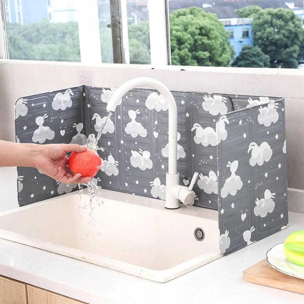 Kitchen Cooking Frying Oil Splashing Protection Splatter Screen Foldable Heat-Resistant Grease Splatter Guard kitchen splatter screen kitchen splash guard Kitchenwares Tool