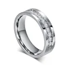 Vnox – bagues de mariage tendance pour femmes/hommes, cadeau d'amour, couleur or, acier inoxydable, promesse CZ, bijoux de Couple, vente en gros