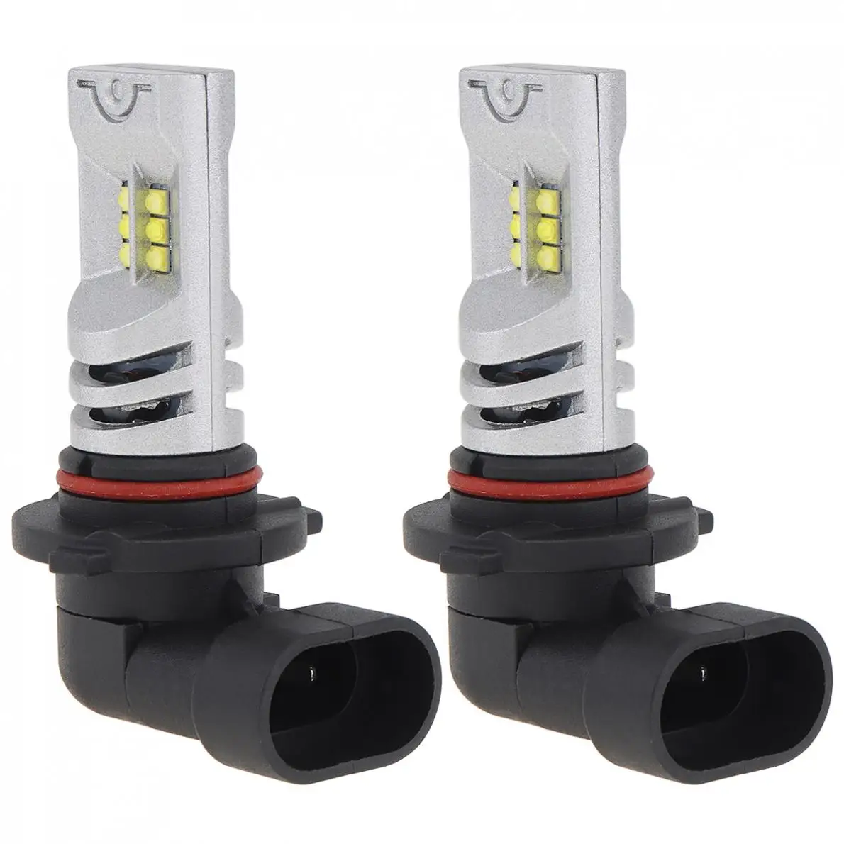 2 шт. 12V H10 9005 H8 H11 2525 SMD светодиодный Противотуманные фары Дневные Фары Светильник 2400LM 6500 K-7500 K белый, вождения, бега, противотуманные фары Дневные Фары Лампы авто светильник лампы