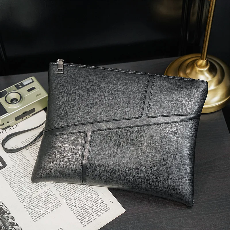 New Men Clutches Bags Man Wallets Envelope Bag Purse Business