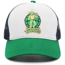 Регулируемая бейсбольная кепка подростковые-мутанты-Черепашки-арт-сетка бейсболка для мужчин