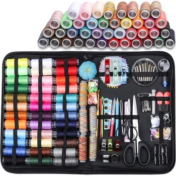 

206 Sewing Supplies, Suitable for Travelers, Emergencies, Beginners, Children, Families and DIY Sewing Kits