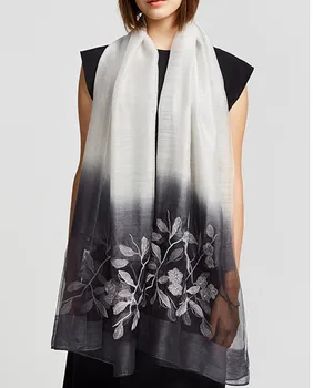 

Silk Scarf Foulard Women Pareo Beach Cover Up Wrap Cachecol Shawl Sarong Sunscreen Long Red