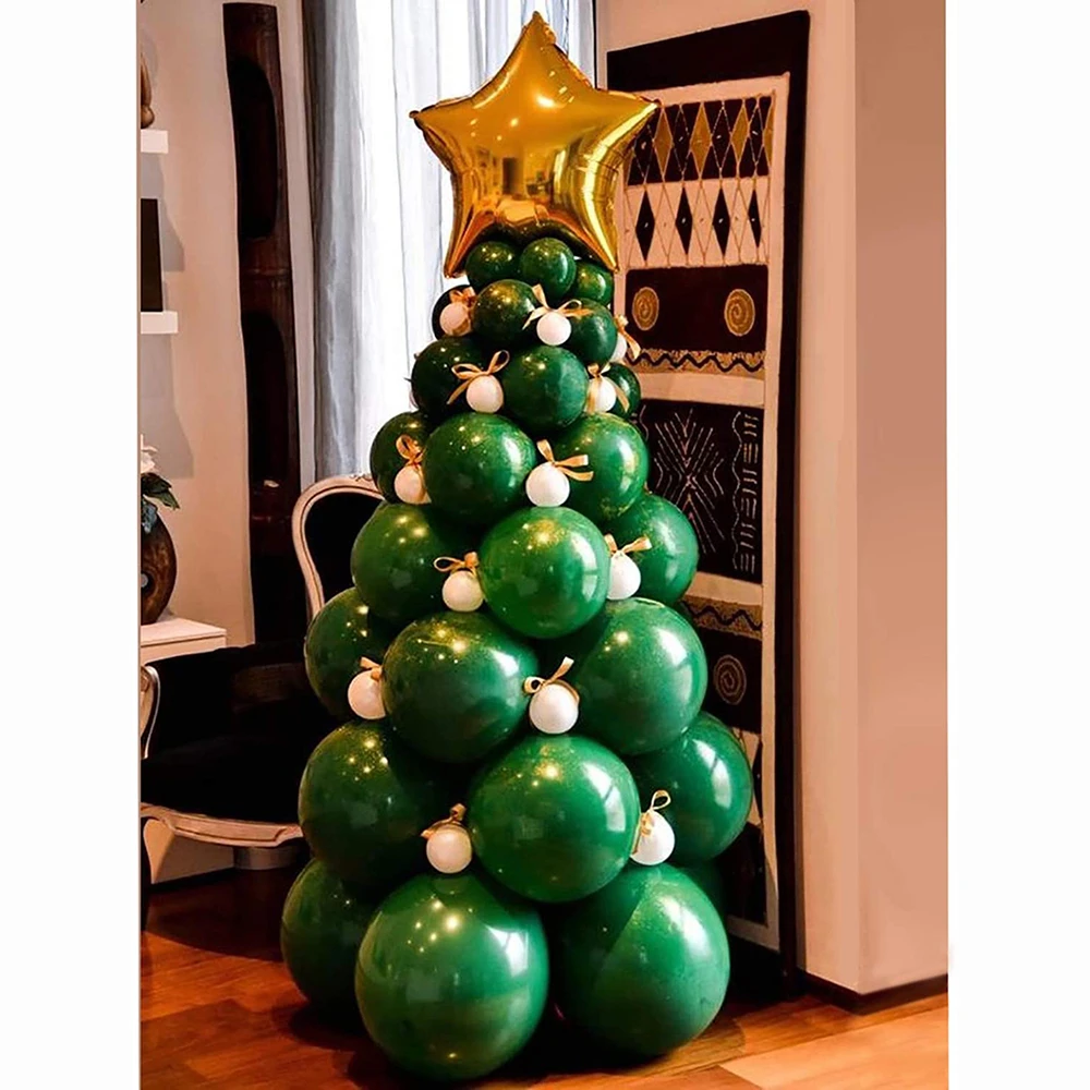 73 pçs/lote Balão Natal Guirlanda kit Arco de Balões para a Festa de Natal  Decorações da árvore de Natal|Balões e acessórios| - AliExpress