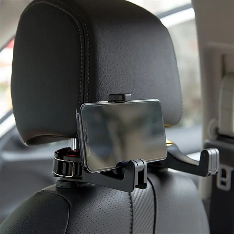 Phone stand multi-function hook for car seat back mobile phone bracket hook  for rear car and back seat of car phone accessories - AliExpress