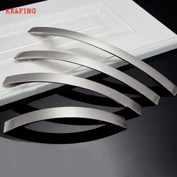 KK & FING-Tiradores de aleación de aluminio Para Armarios Y Cajones, Tiradores de armario de cocina, puerta de armario, Poignee Meuble