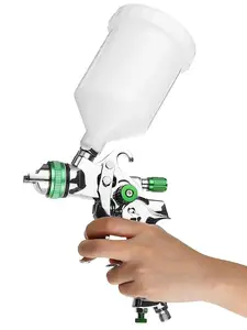 WENXING G2008 профессиональный краскопульт HVLP 1,4 / 1,7 / 2,0 мм сопло гравитационный аэрограф мини-распылитель для инструментов для покраски автомоби...