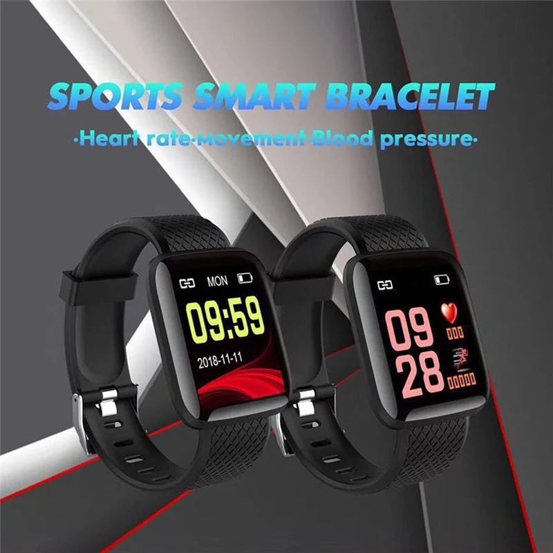 

Heart Rate Monitoring Intelligent Bracelet Smart Bracelet Watch Blood Pressure Measurement Data Cloud Synchronization Wristwatch