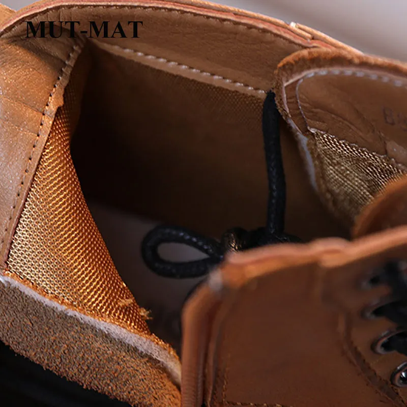 Childrens shoes Fashion New autumn Boys casual short boots student Geniune leather Martin boots Soft childrens shoes