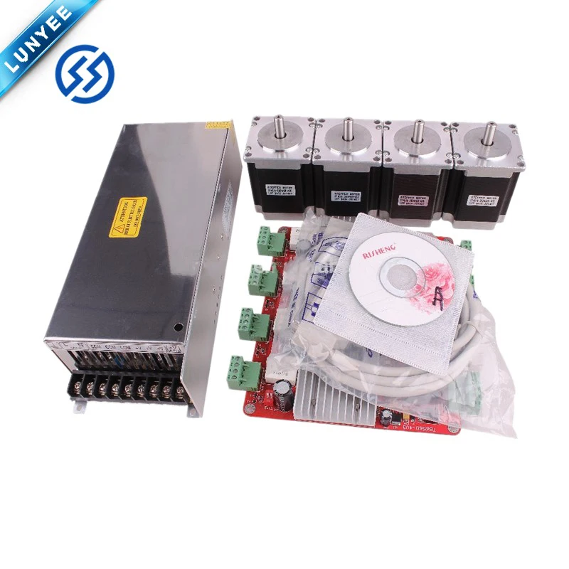 

NEMA 23/NEMA 34 Stepper Motor Driver tb6560 Board And Power CNC Kit