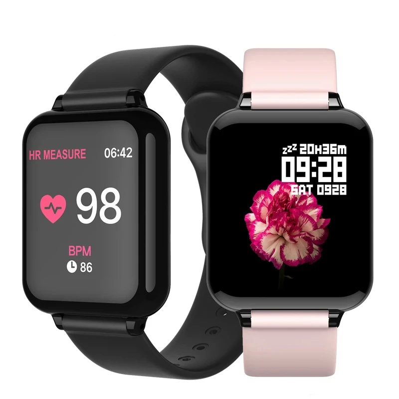 2021 Mens Smart Watch Waterproof B57 Hero Band 3 Heart Rate Blood Pressure Sprots Relogio Smartwatches Bracelet for Android IOS