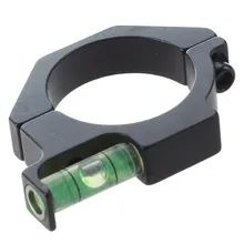 Alloy Rifle Scope Bubble Spirit Level Ring Mount Holder