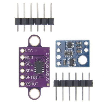 

VL53L0X Time-of-Flight (ToF) Laser Ranging Sensor Breakout 940nm GY-VL53L0XV2 Laser Distance Module I2C IIC