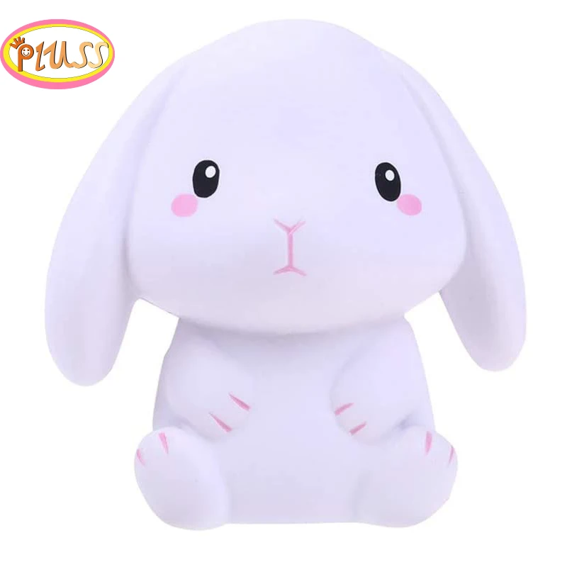 Jumbo králík rozmačkaný kawaii simulace squishies krém vonící pomalá stoupající kreativní měkké stiskat tíseň reliéf zábavný kůzle dar