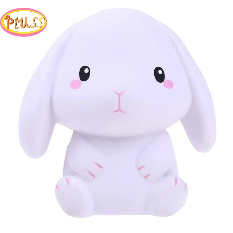 jumbo rabbit squishy kawaii simulation squishies cream scented slow rising creative soft squeeze stress relief funny kid gift