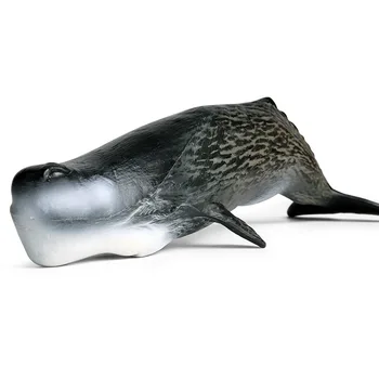 

Big Size Spermacet Whale Animal Figure Collectible Toys Sea Animal Cognition Action Figures Kids Plastic Cement Toys