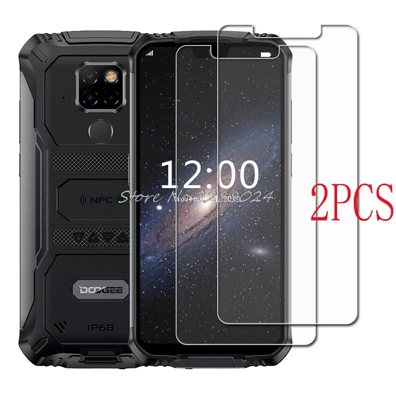 

2PCS Doogee S68 Pro Tempered Glass Protective FOR Doogee S68Pro 5.9" Screen Protector Glass Film phone case Cover