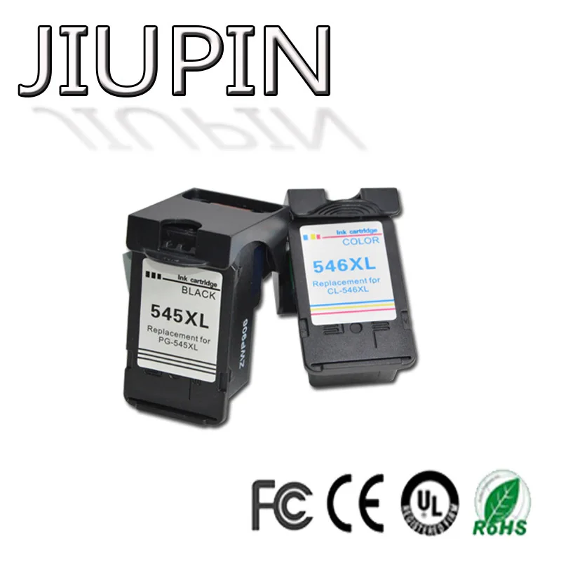 JIUPIN 2 шт PG545 CL546 XL чернильные картриджи сменный для Canon PG-545 pg 545 CL-546 для Canon IP2850 MX495 MG2950 MG2550 MG245