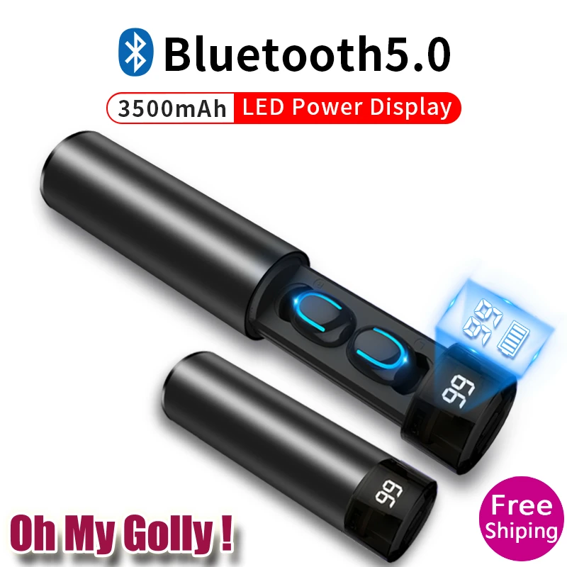 OMG Q67 TWS Беспроводной наушники 3dstereo Мини Bluetooth наушники 5,0 с двойной микрофон спортивные Водонепроницаемый наушники Автоматическое Сопряжение гарнитуры