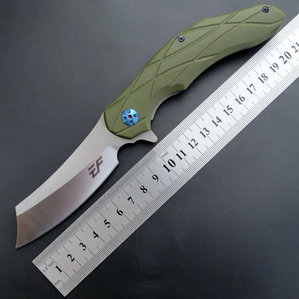 Eafengrow EF919 складной Джек нож Survivcal тактический карманный нож D2 лезвие G10 Ручка Кемпинг Охота EDC инструмент - Цвет: A