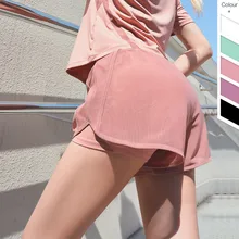 Женские летние шорты для спортзала, йоги, леггинсы, женские сетчатые Дышащие Короткие Леггинсы для девушек, для бега, спорта, фитнеса, одежда