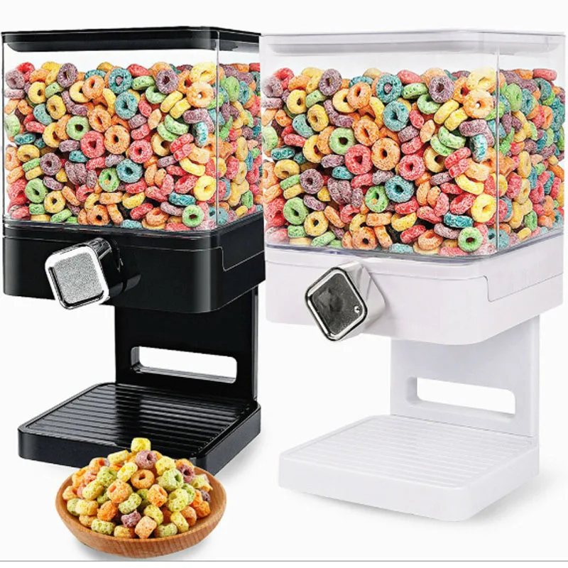 

3.7/3.5/1.6L Food Storage Containers Multigrains Storage Cans Kitchen Dried Fruit Snacks Storage Jars Grains Cereal Dispenser