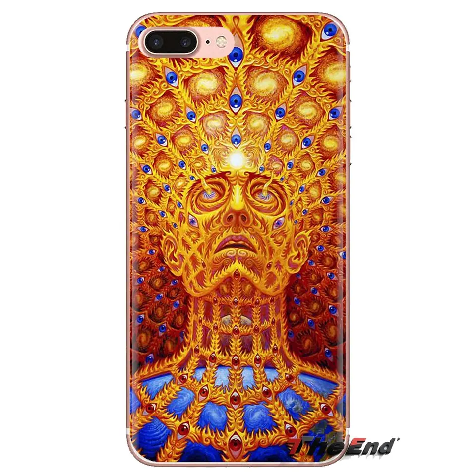 Alex Grey Progress Soul Kiss Muse For Samsung Galaxy S3 S4 S5 Mini S6 S7 Edge S8 S9 S10 Plus Note 3 4 5 8 9 Silicone Shell Cases Fitted Cases Aliexpress