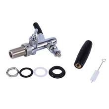 Кран для домашнего пивоварения, пивной кран, регулируемый кран, хромированный кран для приготовления домашнего пивоварения, кран для напитков, барный кран, аксессуары для домашнего пивоварения D