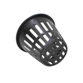 

50pcs Slotted Durable Net Cups Home Aeroponic Flower Plant Nursery Garden Tool For Hydroponics Soilless Cultivation Heavy Duty